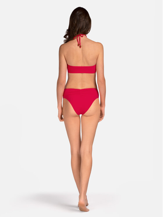Miss Lou Miss Lou Bikini pezzo sotto D-RE2-C Rosso