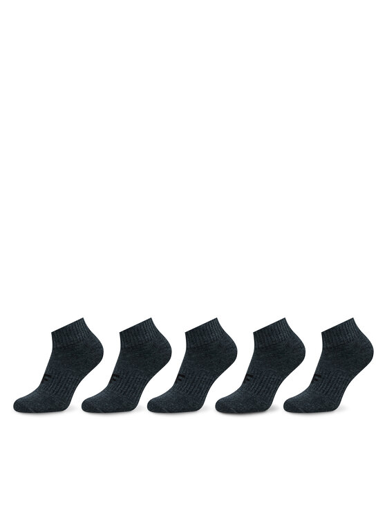 4F 4F 5er-Set niedrige Kindersocken 4FJWAW23USOCM235 Grau
