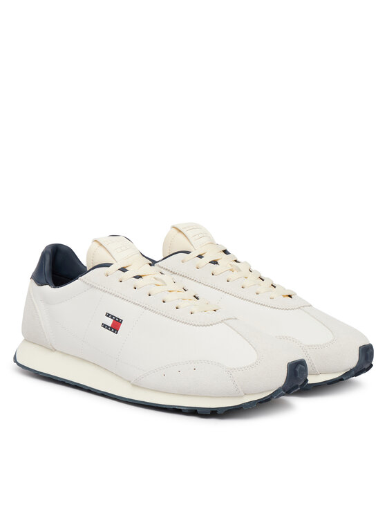 Tommy Jeans Tommy Jeans Sneakers Tjm Retro Runner Archive Mix Mat EM0EM01763 Beige chiaro