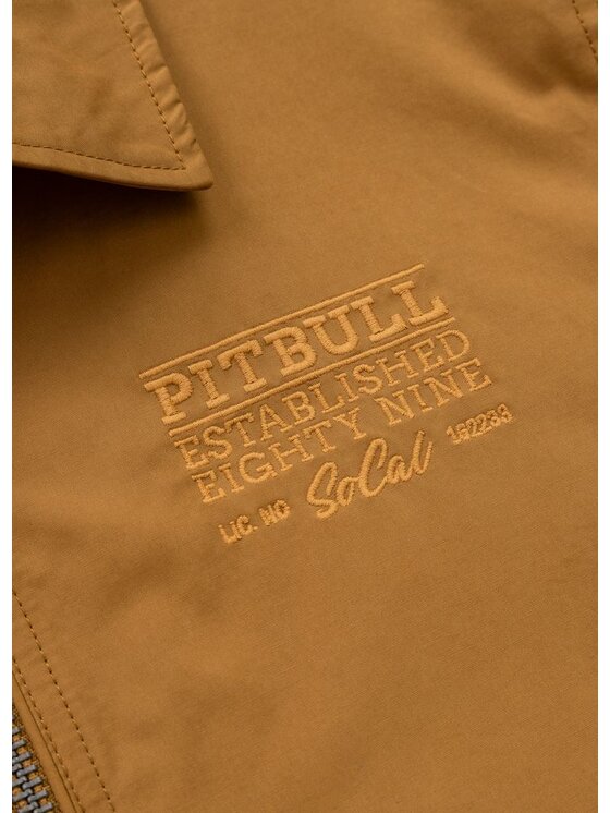 PITBULL PITBULL Kurtka przejściowa Kurtka przejściowa męska PIONEER XL Żółty Regular Fit