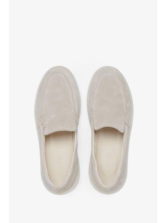 Estro Estro Mokasíny ER00114886 Béžová