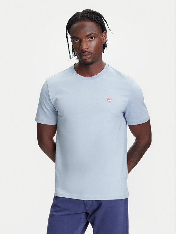 United Colors Of Benetton United Colors Of Benetton T-krekls 3MI5J1AF7 Zils Regular Fit
