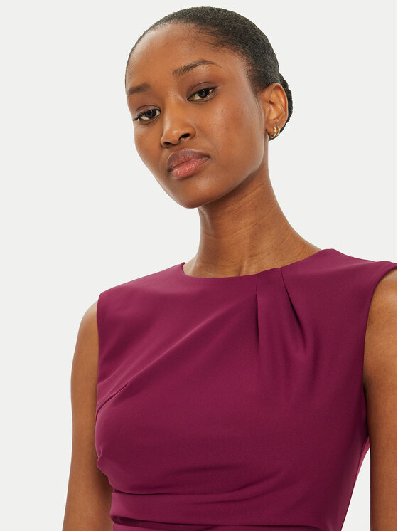 Rinascimento Rinascimento Coctailkleid CFC0119757003 Dunkelrot Slim Fit