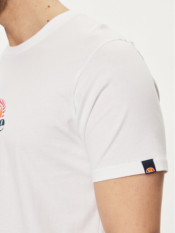 Ellesse Ellesse T-Shirt Trea SHV20126 Biały Regular Fit