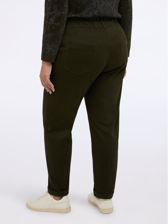 Fiorella Rubino Fiorella Rubino Pantaloni di tessuto P701T005113N035 Verde Regular Fit