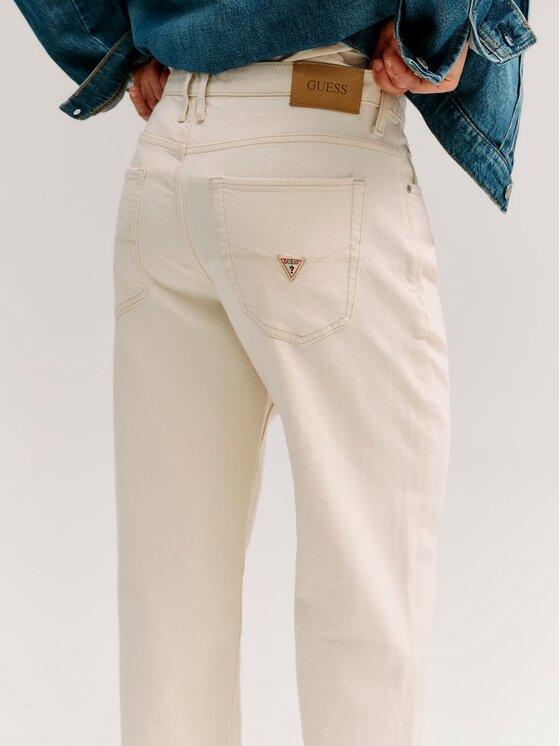Guess Guess Jeansy 181221 Beżowy Regular Fit