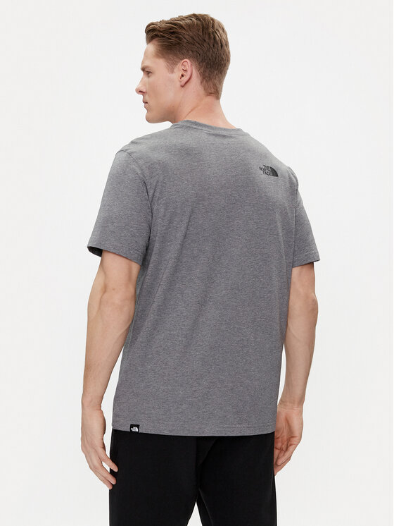 The North Face The North Face T-shirt Simple Dome NF0A87NG Siva Regular Fit