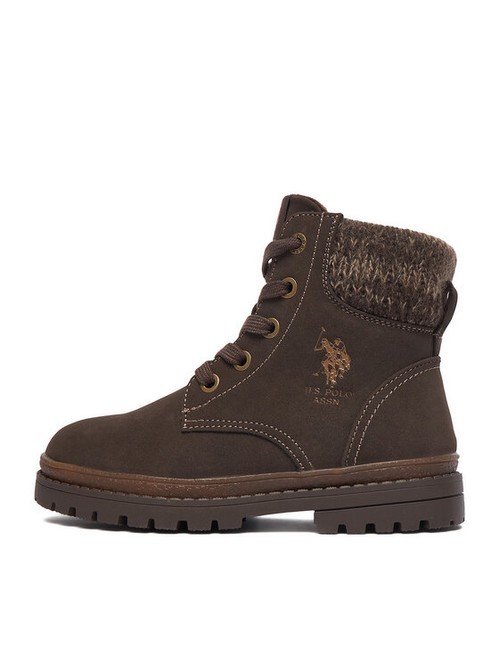 U.S. Polo Assn. U.S. Polo Assn. Черевики EO-VLAD001K/GYT1-BRW Темно-коричневий