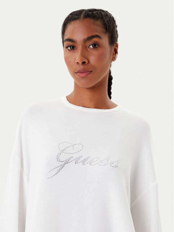 Guess Guess Treniņtērps O5BX21 K3352 Balts Regular Fit