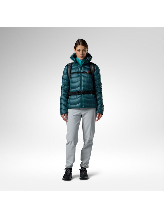 Rossignol Rossignol Kurtka outdoor W Verok Down Hoodie Jacket Zielony Regular Fit