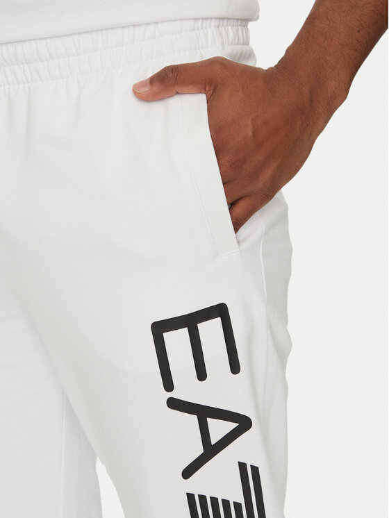 EA7 Emporio Armani EA7 Emporio Armani Spodnie dresowe 7M000571 AF13512 M0003 Biały Regular Fit
