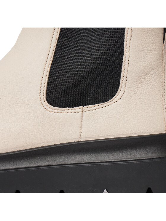 ECCO ECCO Kotníková obuv s elastickým prvkem Nouvelle 216233-01378 Écru