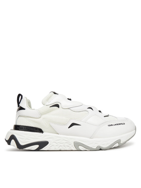 KARL LAGERFELD Męskie Sneakersy, rozmiar 41, Białe, KL52424