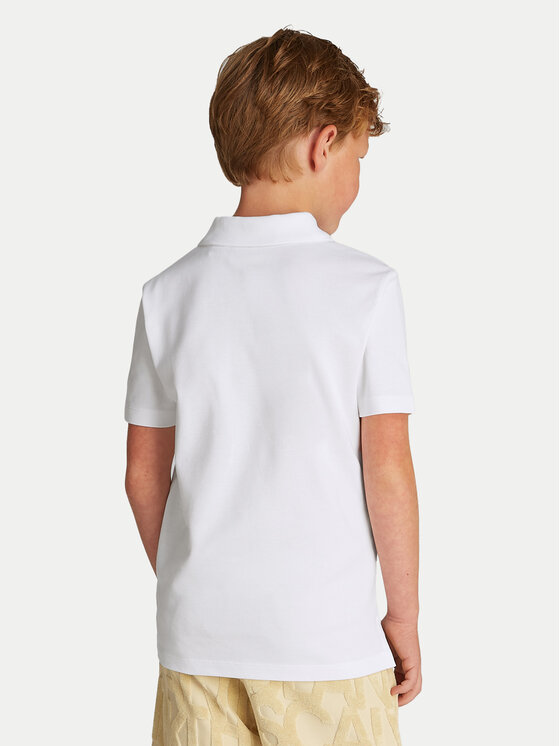 Calvin Klein Jeans Calvin Klein Jeans Поло Essential IB0IB02486 Білий Regular Fit