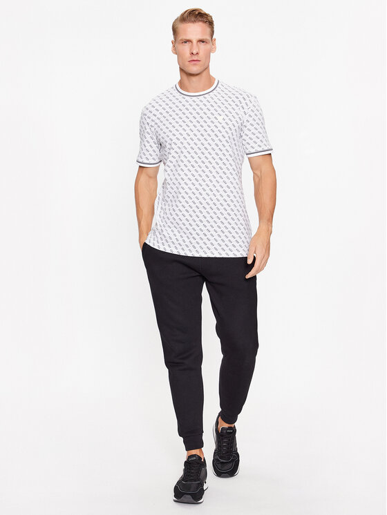 Guess Guess T-Shirt Marshall Z2YI05 J1314 Bílá Regular Fit