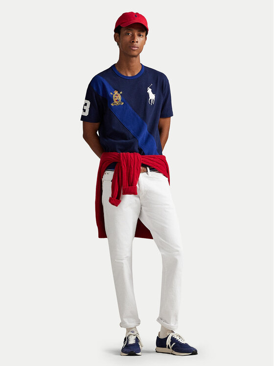Polo Ralph Lauren Polo Ralph Lauren Tričko 710981767003 Tmavomodrá Regular Fit