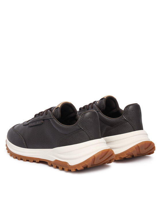 Emporio Armani Emporio Armani Sneakersy EM007301 AF29401 Brązowy
