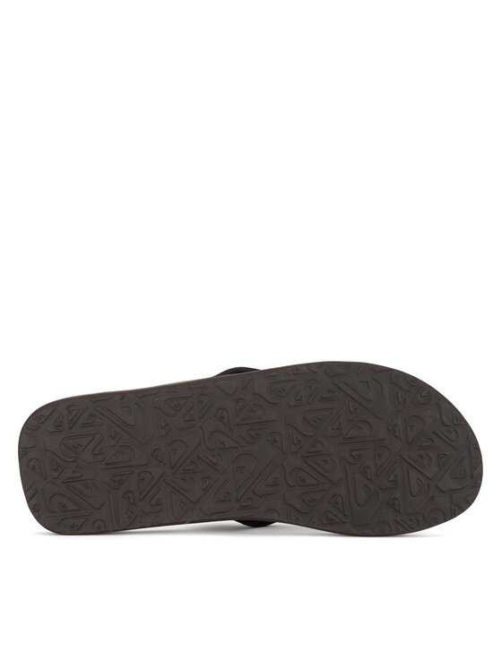Quiksilver Quiksilver Japonki MOLOKAI LAYBACK TEXTURED AQYL101266 CVJ1 Brązowy