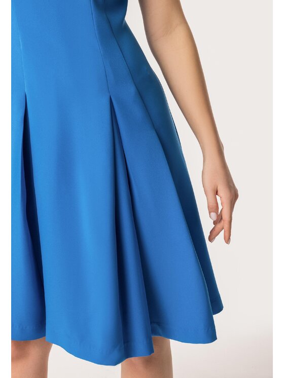 QUIOSQUE QUIOSQUE Každodenné šaty BANAN DRESS Modrá Regular Fit