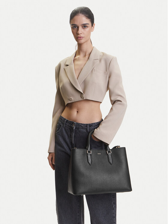 BOSS BOSS Ročna torba Alyce 50541745 Črna