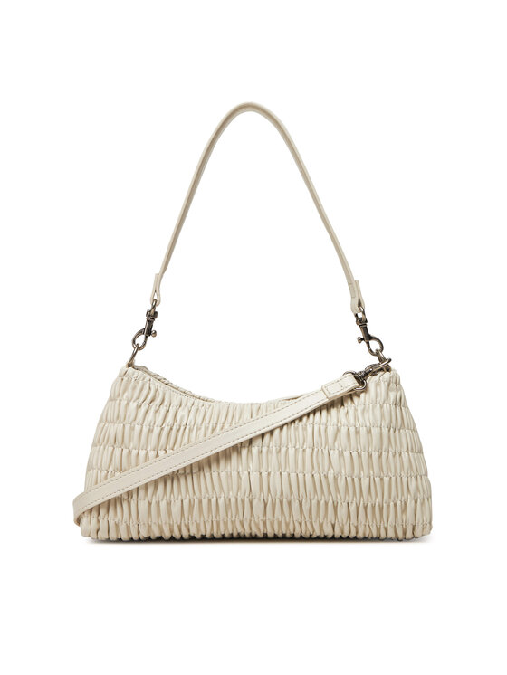 Calvin Klein Jeans Calvin Klein Jeans Τσάντα Rouched Shoulder Bag LV04K3088G Κρεμ