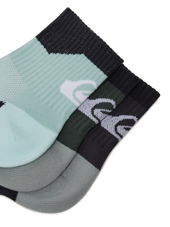 Quiksilver Quiksilver Dlouhé ponožky AS_QUIKSILVER_103Z_SS25 (3-PACK) Zelená