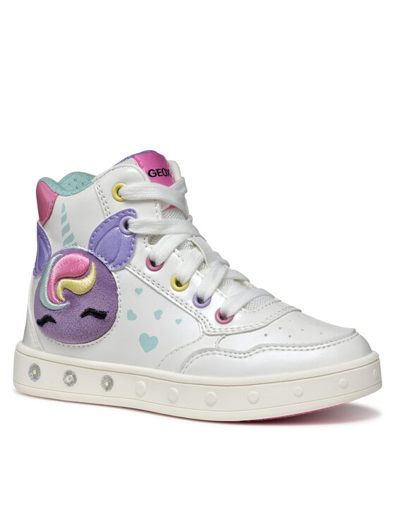 Geox Geox Sneakers J Skylin J568WD 0NFKN C0653 D Weiß