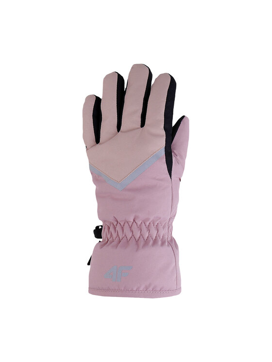 4F 4F Slidinėjimo pirštinės 4FJAW23AFGLF093 Rožinė