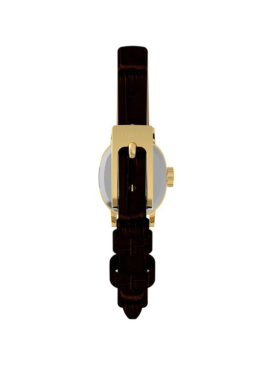 Timex Timex Zegarek TW2Y87700 Brązowy
