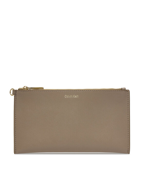 Calvin Klein Calvin Klein Дамска чанта Foil Logo Tote W/Pouch LV04F3274G Бежов