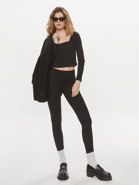 Brave Soul Brave Soul Majica LLT-618NYLO Crna Straight Fit