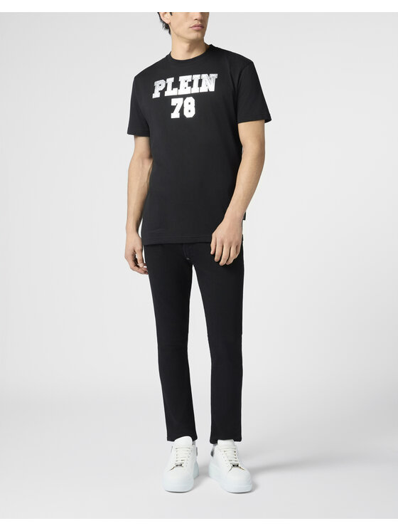 PHILIPP PLEIN PHILIPP PLEIN T-Shirt 30544 Czarny Regular Fit