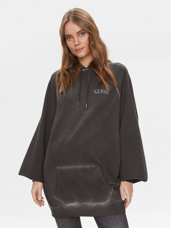 Guess Mikina W4RQ21 K9R31 Čierna Regular Fit