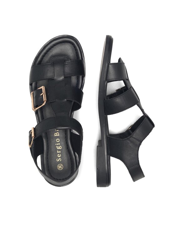 Sergio Bardi Sergio Bardi Sandale WI16-B1034-03SB Negru