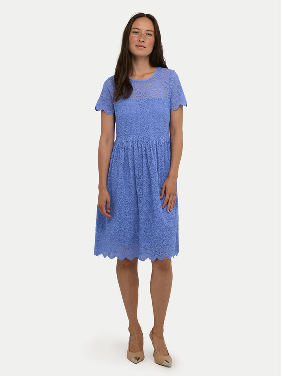 Kaffe Kaffe Sommerkleid Karen 10508535 Blau Regular Fit