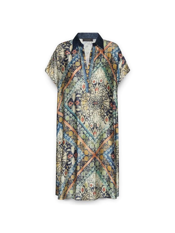 Elena Mirò Elena Mirò Vestito da giorno 7004E000322N002 Blu Regular Fit