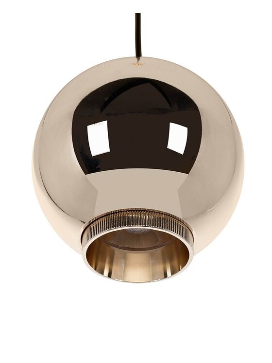MIAhome MIAhome Lampa wisząca Omaha złota lustrzana Złoty