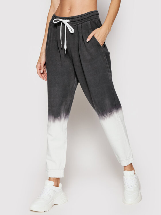 PINKO Pinko Pantaloni trening Disegno 1N137Z Y7PJ Alb Regular Fit