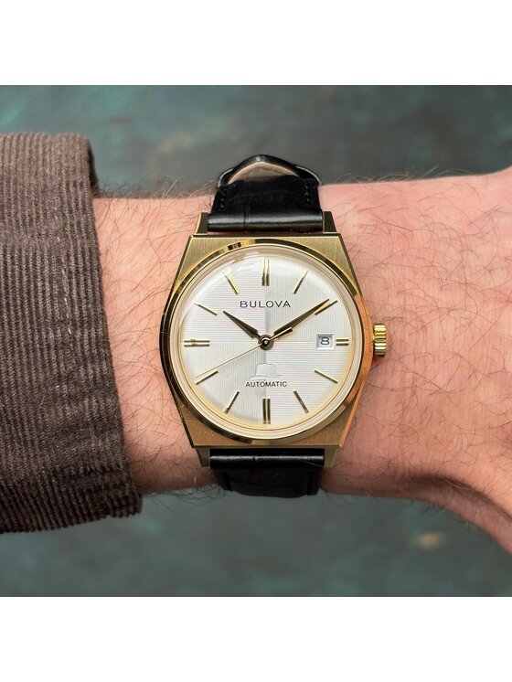 Bulova Bulova Zegarek 97B243 Czarny