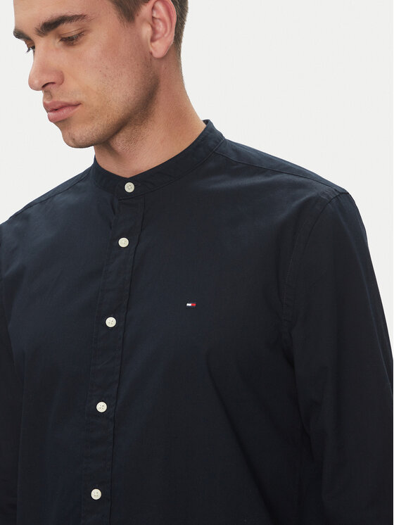 Tommy Hilfiger Tommy Hilfiger Hemd MW0MW39966 Dunkelblau Regular Fit