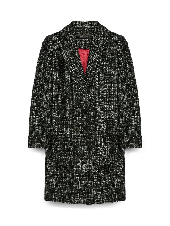 Fiorella Rubino Fiorella Rubino Cappotto invernale 0226T000327N0Z3 Nero Regular Fit