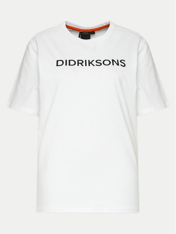 Didriksons Didriksons Футболка Harald 505551 Білий Regular Fit