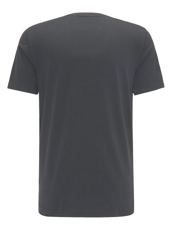 Mustang Mustang T-shirt ALEX C EMBROIDERY Grigio Regular Fit