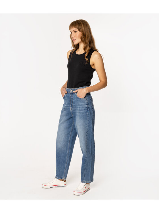 Lee Cooper Lee Cooper Jeansy CABRA 3122 Niebieski Barrel Fit