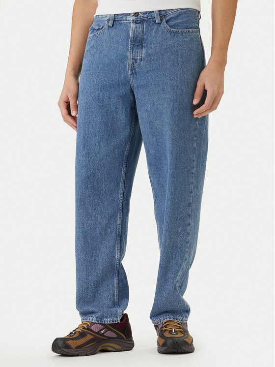 Element Element Jeansy Relax 5 Denim ELYDP00133 Niebieski Tapered Fit