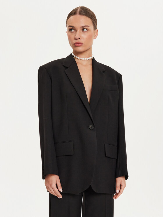 Weekend Max Mara Weekend Max Mara Sako Bravo 2425046071 Černá Oversize