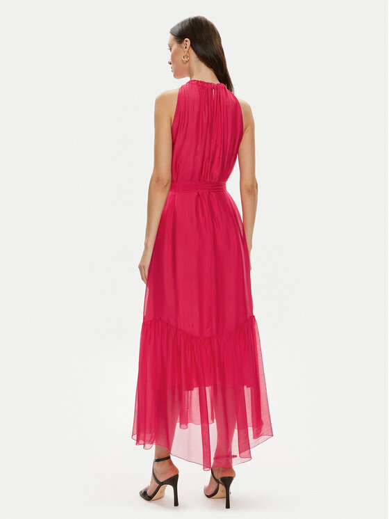 Haveone Haveone Rochie de vară AFF-L008 Roz Regular Fit
