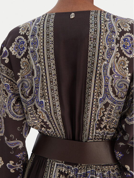 Liu Jo Liu Jo Повсякденна сукня MF5394 TS117 Коричневий Regular Fit