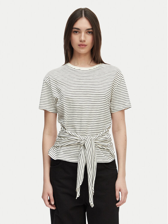 Tommy Hilfiger Tommy Hilfiger Marškinėliai WW0WW49256 Balta Relaxed Fit