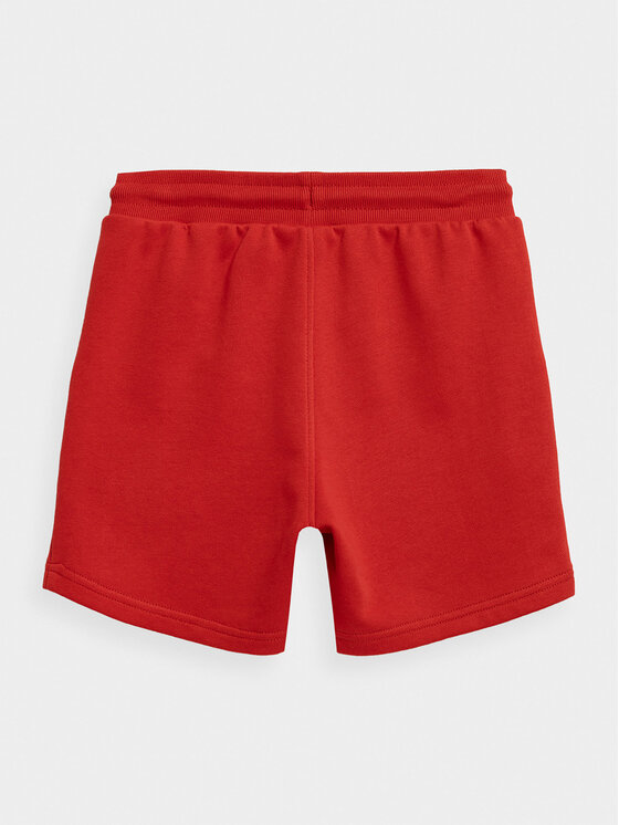 4F 4F Sportske kratke hlače 4FJSS23TSHOM049 Crvena Regular Fit